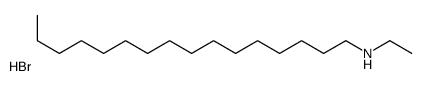 N-ethylhexadecan-1-amine,hydrobromide Structure