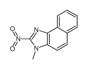 3-methyl-2-nitrobenzo[e]benzimidazole结构式