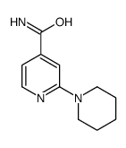 2-piperidin-1-ylpyridine-4-carboxamide结构式