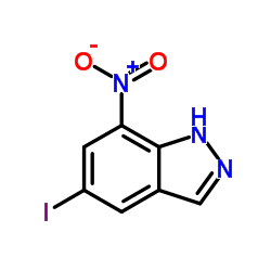 5-Iodo-7-nitro-1H-indazole图片