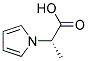 (S)-2-(1H-吡咯-1-基)丙酸结构式