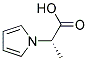 (S)-2-(1H-Pyrrol-1-yl)propanoic acid structure