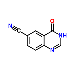 4-氧代-3,4-二氢喹唑啉-6-腈结构式