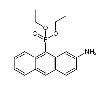 diethyl 2-amino-9-anthrylphosphonate Structure