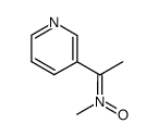 Methanamine, N-[1-(3-pyridinyl)ethylidene]-, N-oxide (9CI)结构式