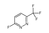 3-Fluoro-6-(trifluoromethyl)pyridazine结构式