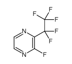 2-Fluoro-3-(pentafluoroethyl)pyrazine Structure