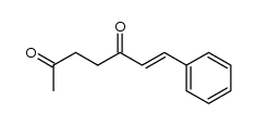 (1E)-1-Phenyl-1-heptene-3,6-dione Structure