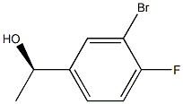 (R)-1-(3-Bromo-4-fluorophenyl)ethanol Structure