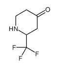 2-(trifluoromethyl)piperidin-4-one结构式