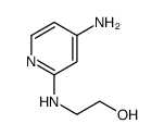 2-(4-aminopyridin-2-ylamino)ethanol structure