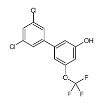 3-(3,5-dichlorophenyl)-5-(trifluoromethoxy)phenol结构式