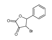 4-bromo-5-phenyl-2,3-dihydrofurandione结构式