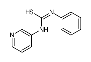 1-phenyl-3-pyridin-3-ylthiourea Structure