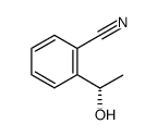 (S)-2-(1-hydroxyethyl)benzonitrile结构式