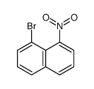 1-bromo-8-nitronaphthalene结构式