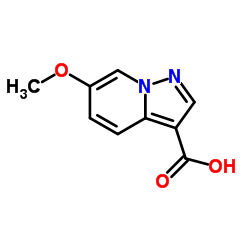 6-Methoxypyrazolo[1,5-a]pyridine-3-carboxylic acid Structure