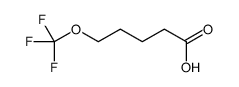 5-(Trifluoromethoxy)pentanoic acid Structure