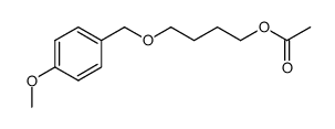 4-((4-methoxybenzyl)oxy)butyl acetate Structure