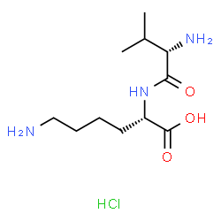 VAL-LYS HYDROCHLORIDE Structure