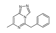 5-benzyl-7-methyl-[1,2,4]triazolo[4,3-c]pyrimidine Structure
