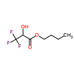 Butyl 3,3,3-trifluoro-2-hydroxypropanoate Structure