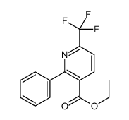 3-PYRIDINECARBOXYLIC ACID, 2-PHENYL-6-(TRIFLUOROMETHYL)-, ETHYL ESTER图片