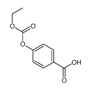 4-Ethoxycarbonyloxybenzoicacid结构式