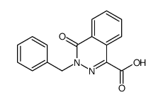 3-BENZYL-4-OXO-3,4-DIHYDRO-PHTHALAZINE-1-CARBOXYLIC ACID Structure