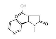 反-1-甲基-4-羧基-5-(3-吡啶基)-2-吡咯烷酮图片