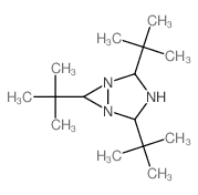 1,3,5-Triazabicyclo[3.1.0]hexane,2,4,6-tris(1,1-dimethylethyl)- structure