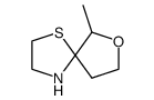 7-Oxa-1-thia-4-azaspiro[4.4]nonane, 6-Methyl- structure