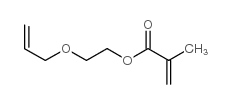 2-烯丙氧基甲基丙烯酸乙酯结构式