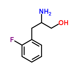 2-Amino-3-(2-fluorophenyl)-1-propanol structure