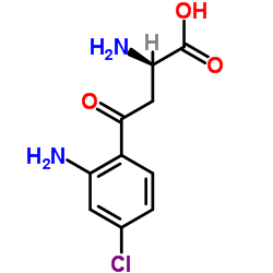 (R)-4-Chlorokynurenine Structure