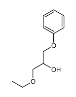 1-ethoxy-3-phenoxypropan-2-ol Structure