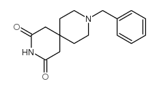 9-苄基-3,9-二杂氮[5.5]十一烷-2,4-二酮结构式