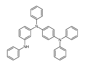 1-N,3-N-diphenyl-3-N-[4-(N-phenylanilino)phenyl]benzene-1,3-diamine Structure