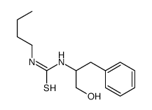 1-butyl-3-(1-hydroxy-3-phenylpropan-2-yl)thiourea结构式