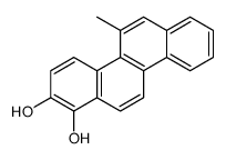 5-methylchrysene-1,2-diol结构式