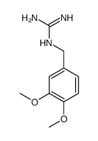 2-[(3,4-dimethoxyphenyl)methyl]guanidine结构式