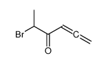 2-Bromo-4,5-hexadien-3-one结构式