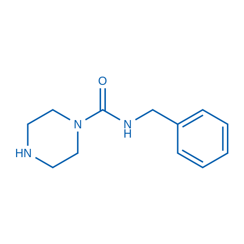 N-Benzylpiperazine-1-carboxamide Structure