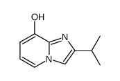 8-hydroxy-2-(i-propyl)imidazo[1,2-a]pyridine结构式