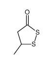 5-methyl-1,2-dithiolan-3-one Structure