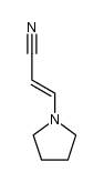 (E)-3-(PYRROLIDIN-1-YL)ACRYLONITRILE Structure