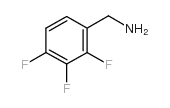 (2,3,4-三氟苯基)甲胺结构式