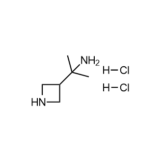 2-(Azetidin-3-yl)propan-2-amine dihydrochloride structure