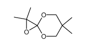 2,2,6,6-Tetramethyl-1,4,8-trioxaspiro[2.5]octane structure