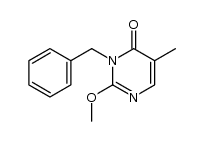 3-benzyl-2-methoxy-5-methyl-4-pyrimidinone Structure